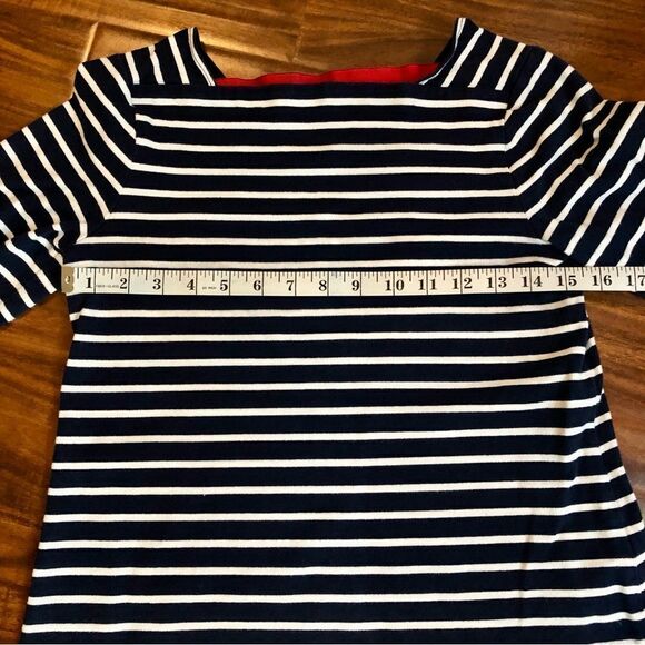 Joules Women’s Nautical Blouse with Square Neck line in size 4 - Picture 5 of 10